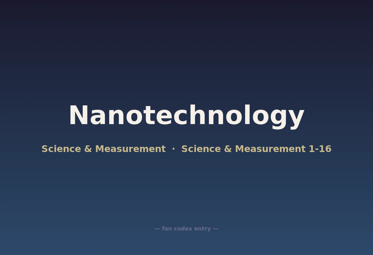 Nanotechnology